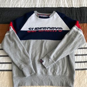 Mens superdry crew neck sweater